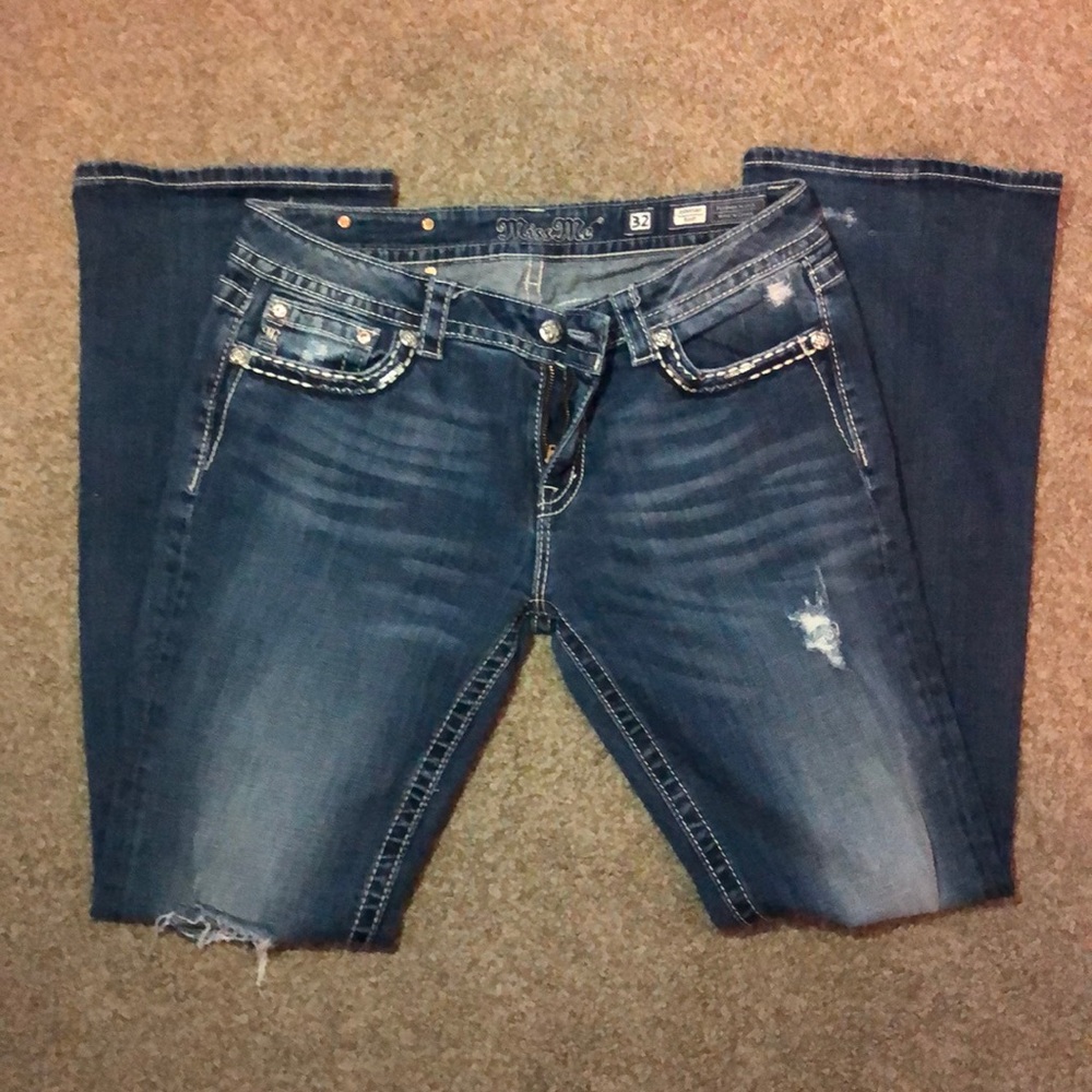 Miss me jeans size 32/34. Gently worn, like new.